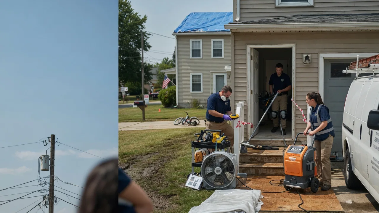 Water Damage Repair in James City, PA near me